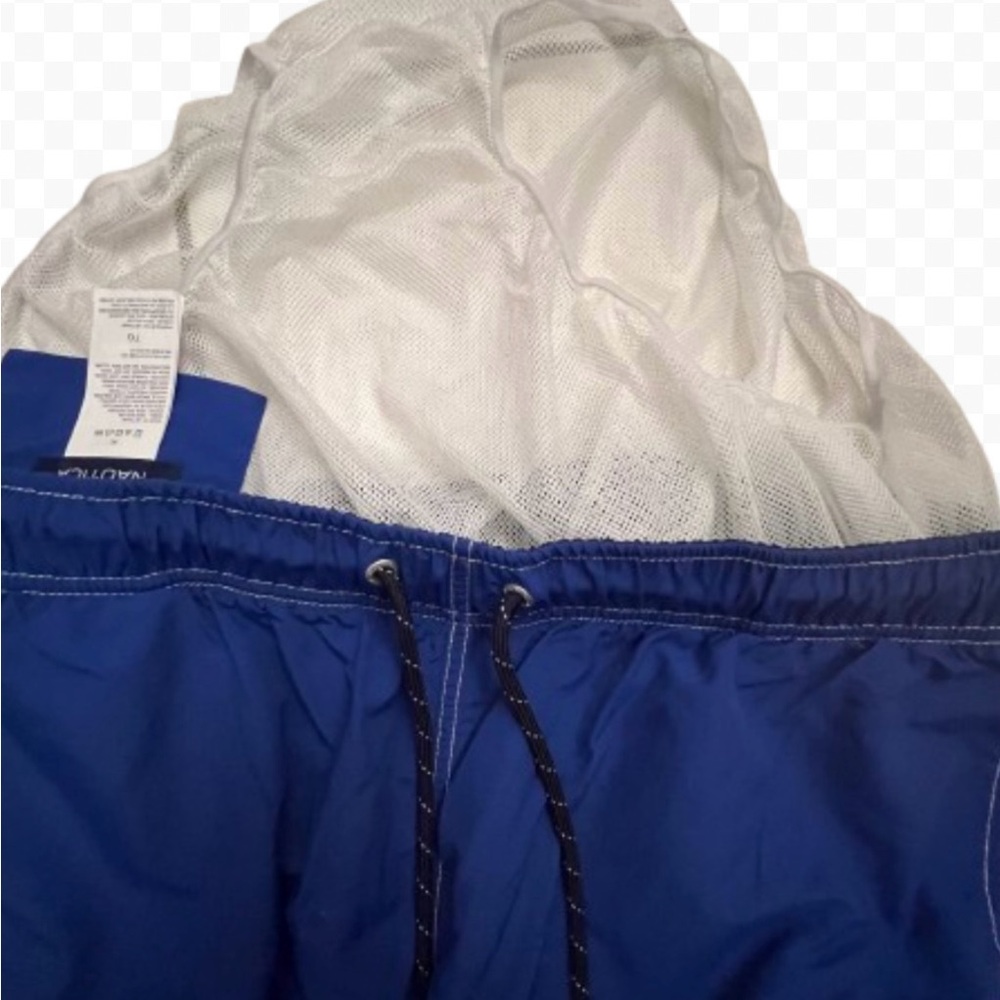 Nautica Blue Board Shorts Swimwear - Picture 3 of 5
